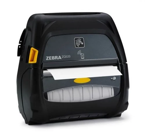 Zebra ZQ521 4" Mobile Linerless Label Printer - BT4 & WiFi
