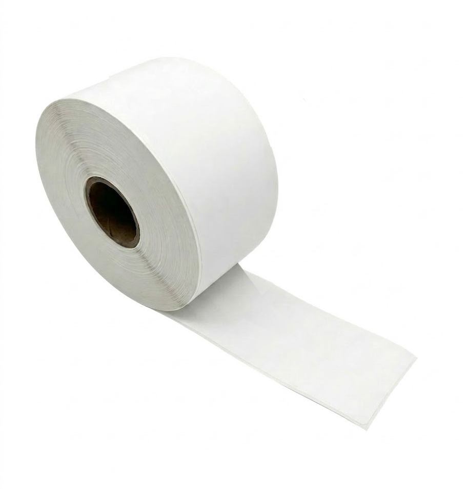 StickyMate™ 40mm x 80mm Removable Direct Thermal Linerless Label Roll