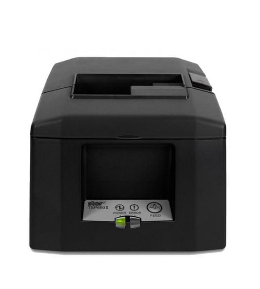Star Micronics TSP654IISK Sticky Linerless Label Printer - Ethernet Interface TSP654IISKE-GRY