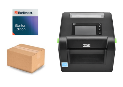 TSC DH240T Linerless Bundle - Printer, Rolls and Bartender Software
