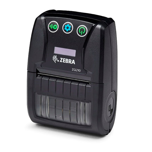 Zebra ZQ210 2" Mobile Linerless Label Printer - Bluetooth