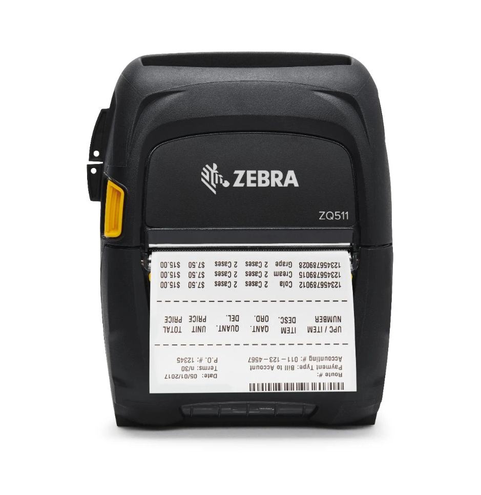 Zebra ZQ511 3" Mobile Linerless Label Printer - BT4 & WiFi